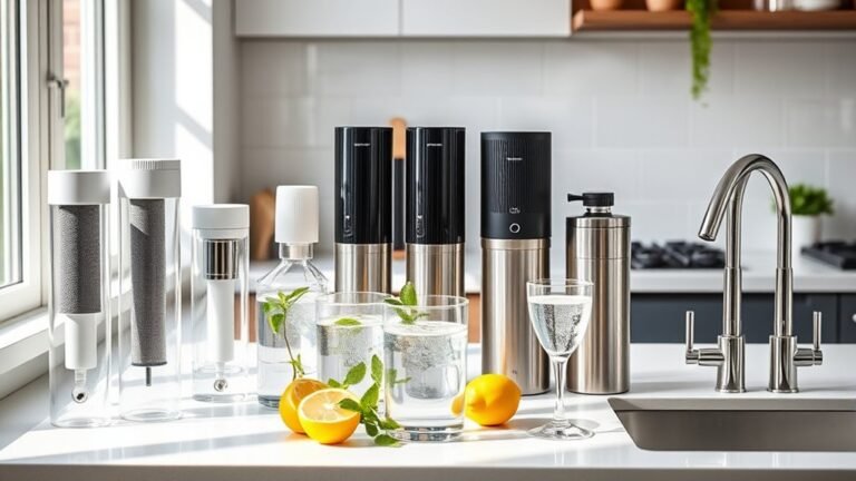 top water filter selections