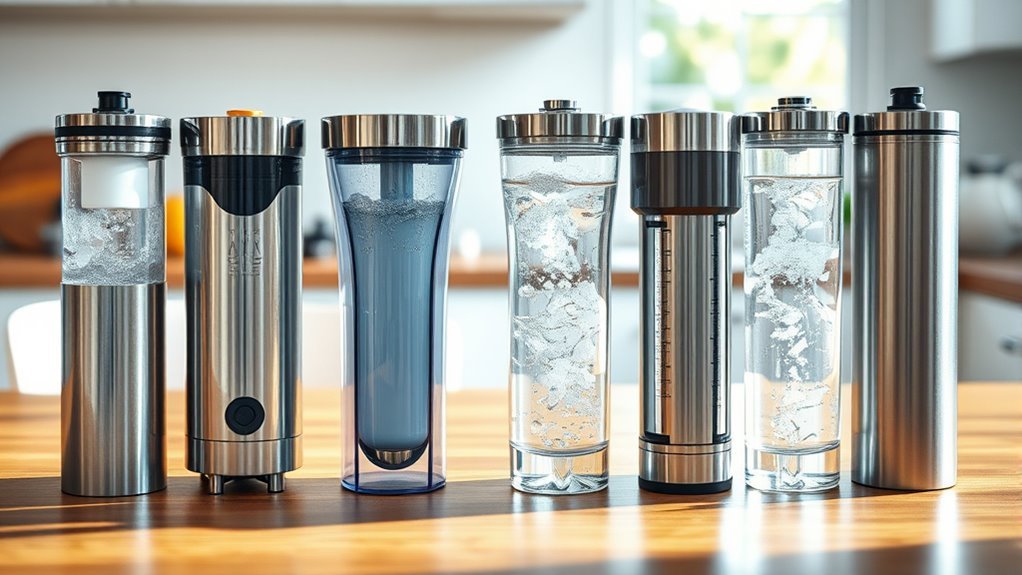 top water iron filters