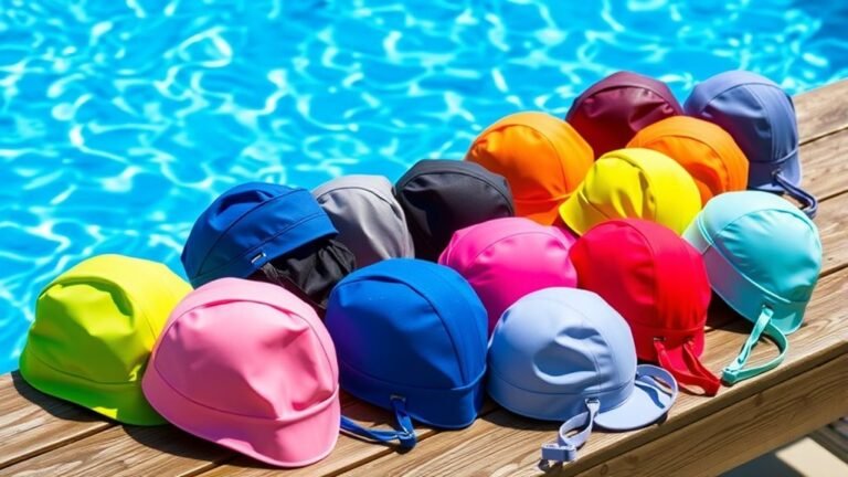 top waterproof swim hats