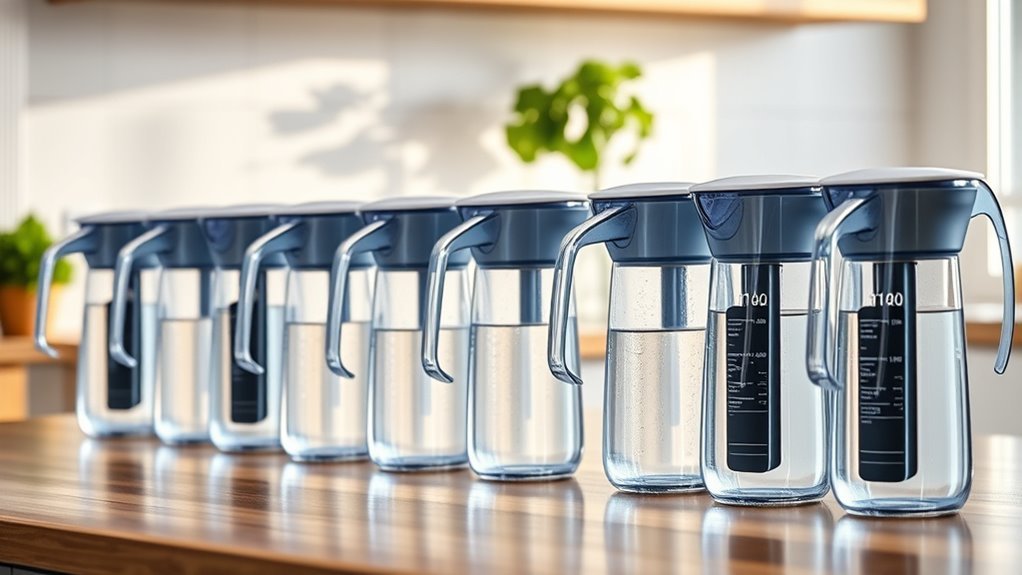 top well water filter pitchers