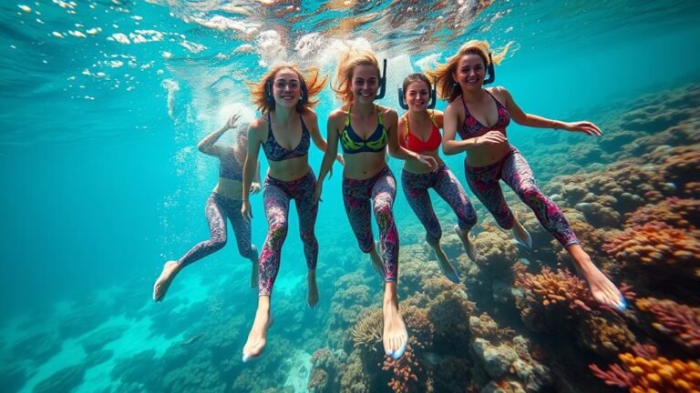 top women s snorkeling leggings
