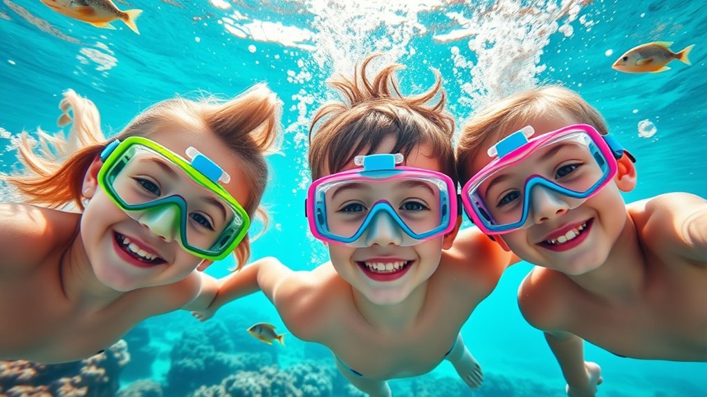 top youth swim masks