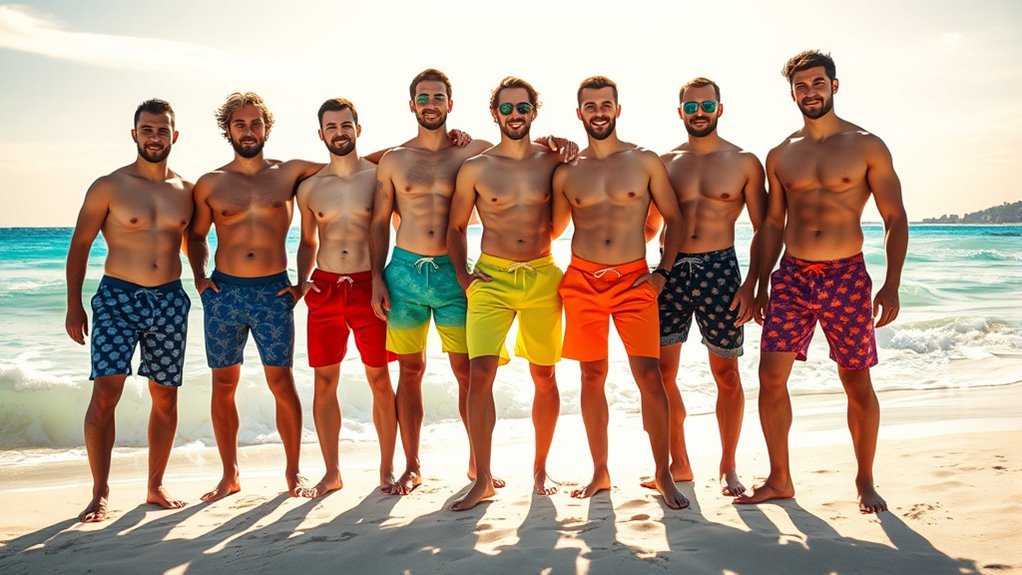 vibrant swim shorts list
