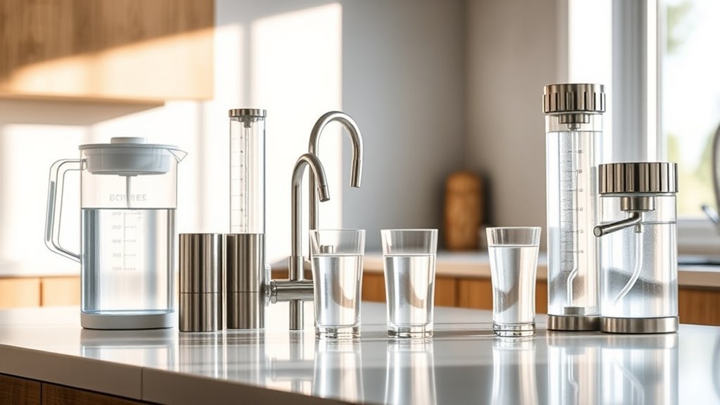 water filter features and efficiency