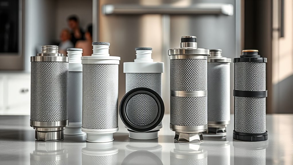 water filter selection considerations