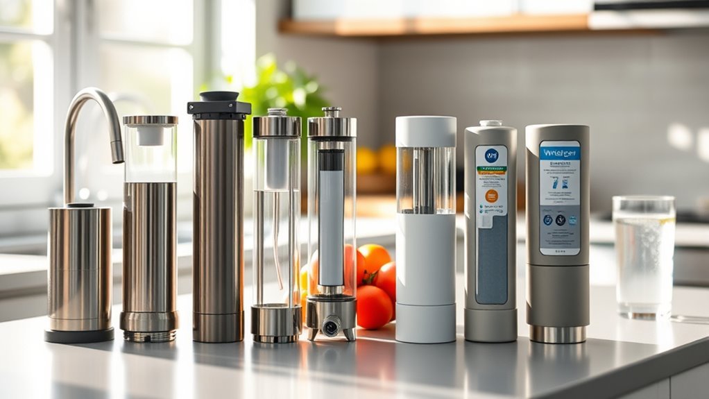 water filter selection priorities