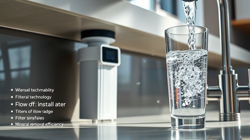 water hardness and flow